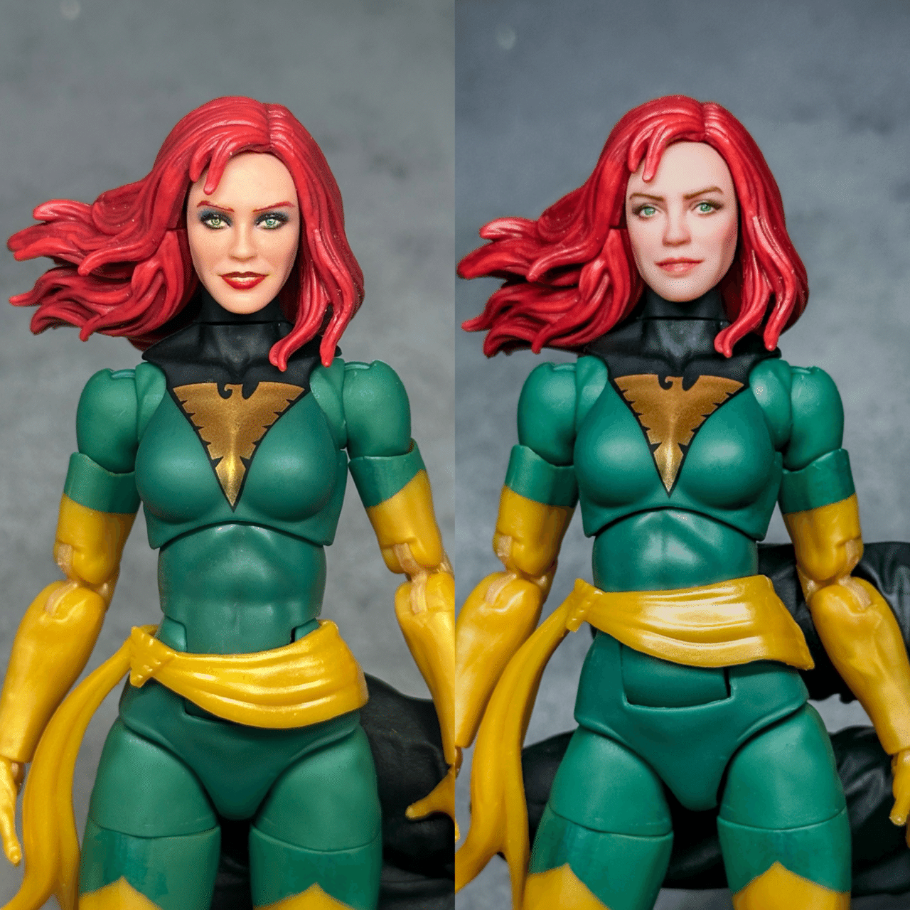 マーベルレジェンド フェニックス赤＆緑セット ジーン・グレイヘッド X-MEN マーベルレジェンド フェニックス赤＆緑セット ジーン・グレイ