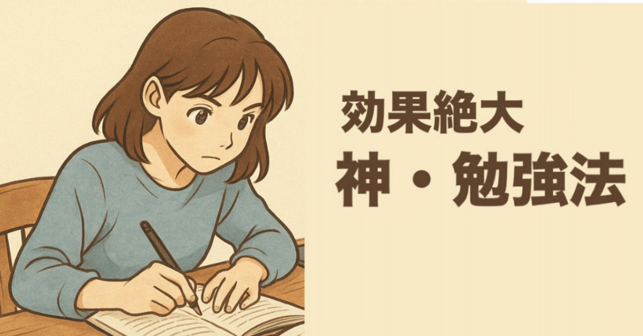 5｜【効果絶大】やってよかった！5つの“神・勉強法”｜数学