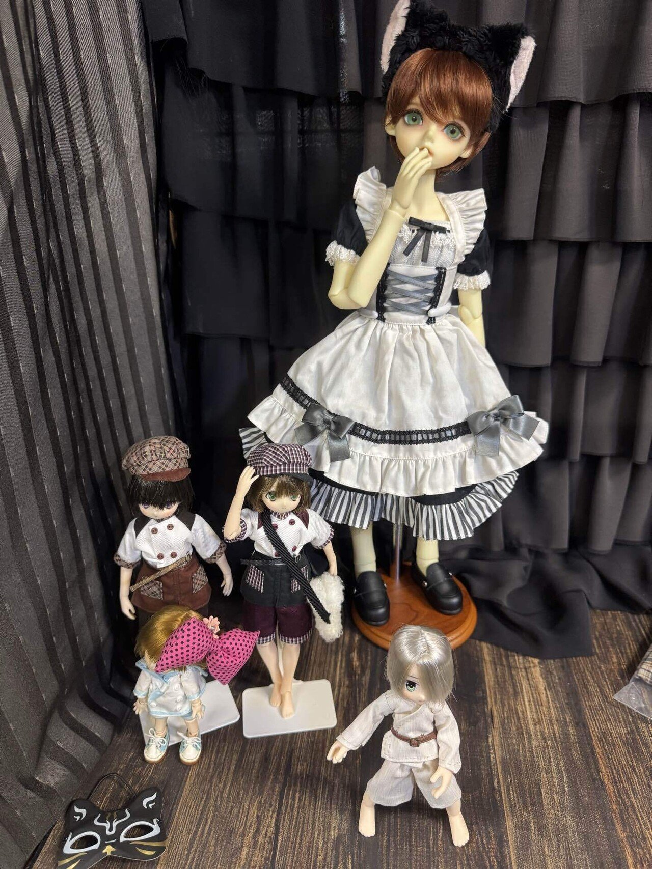 アウトフィット教室？…あれ？…みんなでブラインドドール！？えっ