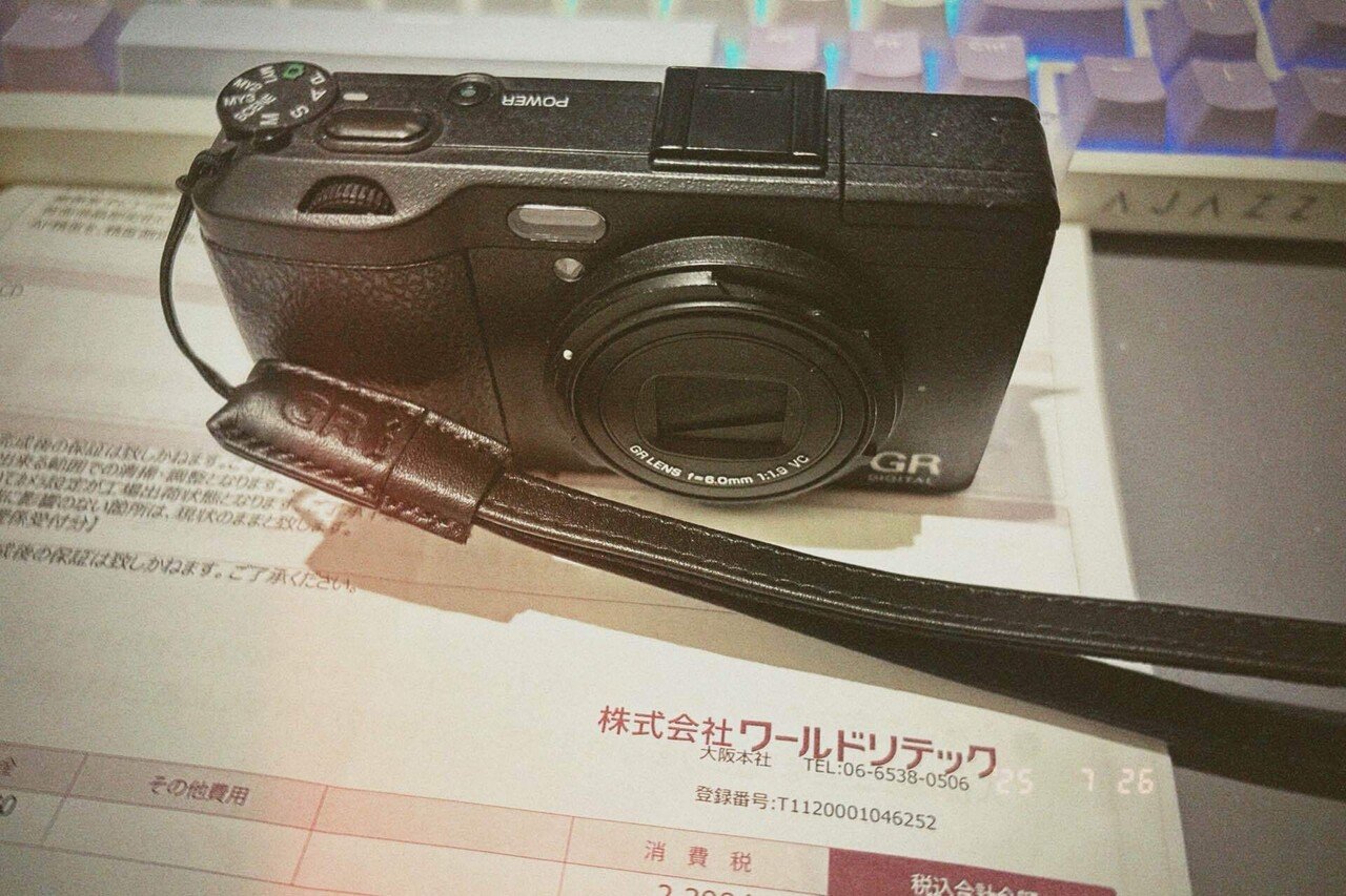 RICHO GR Digital 一部故障有り￼ GRDIGITALⅡ（故障品…） - 雑食カメラマンの雑感記