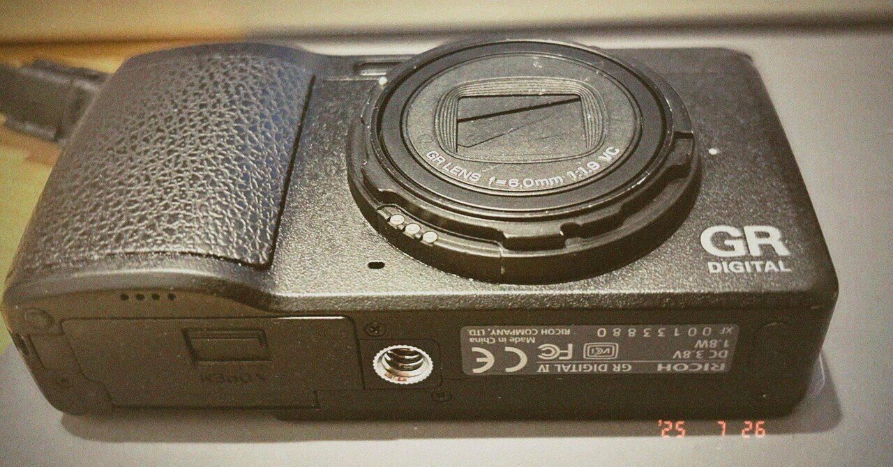 RICOH GR DIGITAL4 ジャンク扱い ちか様専用 【ジャンク】GR DIGITAL IV RICOH リコー