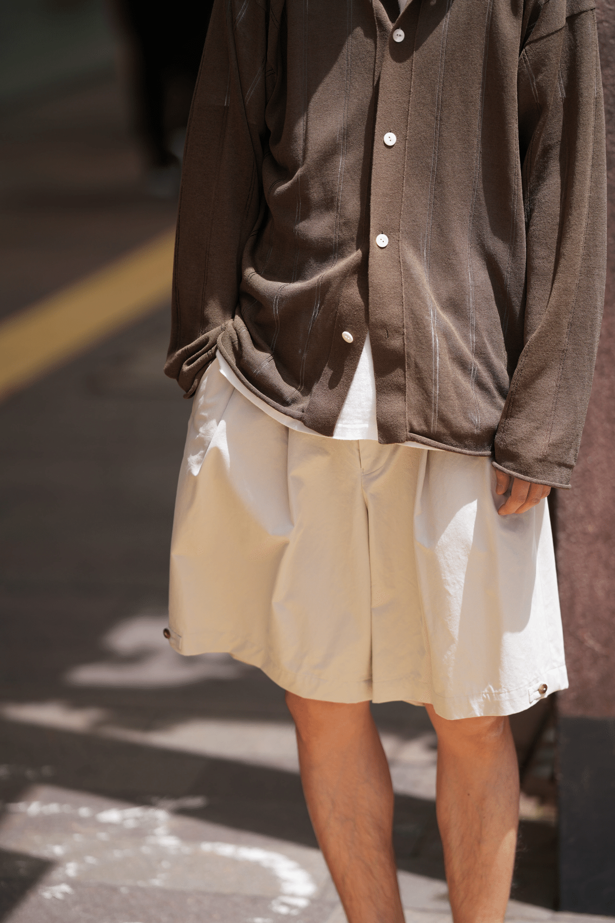 着用1回 MAATEE&SONS SHORT PANTS H WOOL 25ss MAATEE&SONS