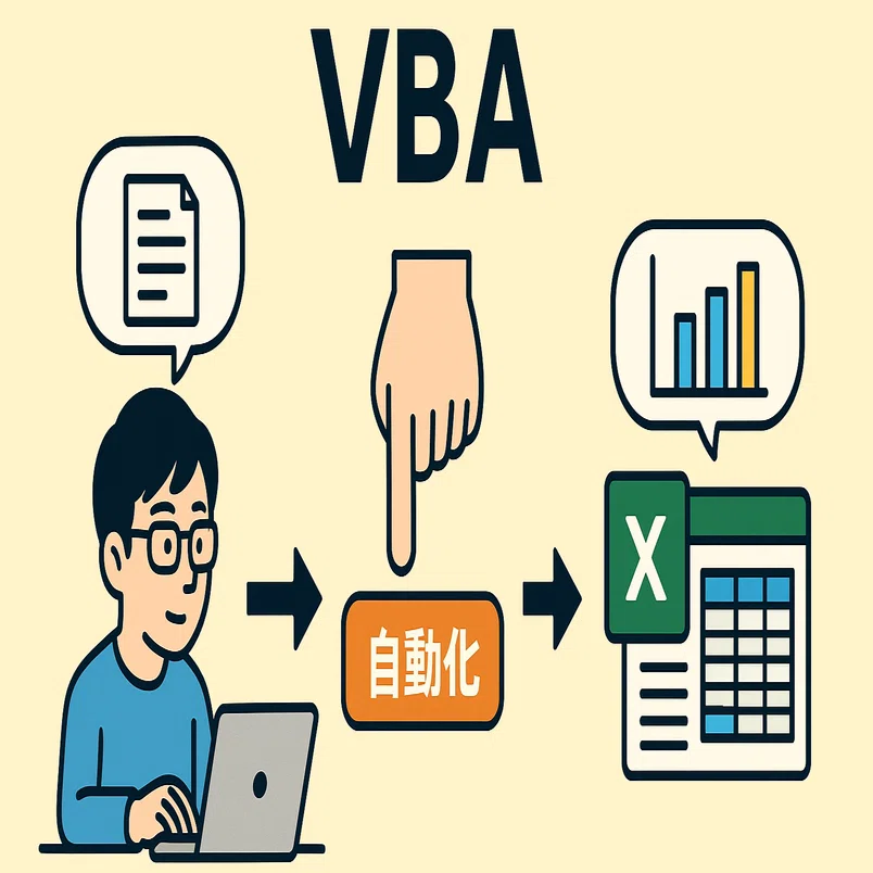 Excel自動化日記】vol.1 「無駄な作業」をなくしたい人へ｜Excel×VBAで