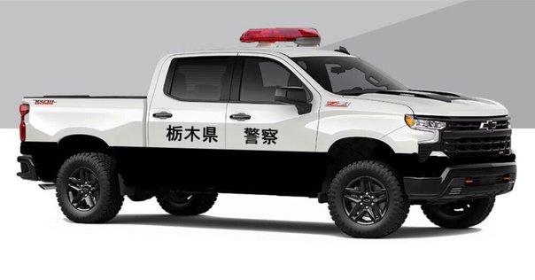 ピックアップトラックの無駄を承知で乗っています。シボレー