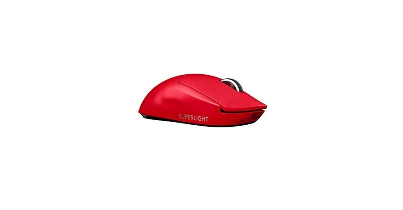 Logicool - LogicoolG (ロジクールジー) PRO X SUPERLIGHT ワイヤレス ゲーミング マウス レッド G-PPD-003WL-RD Amazon.co.jp: Logicool G PRO X SUPERLIGHT ワイヤレス