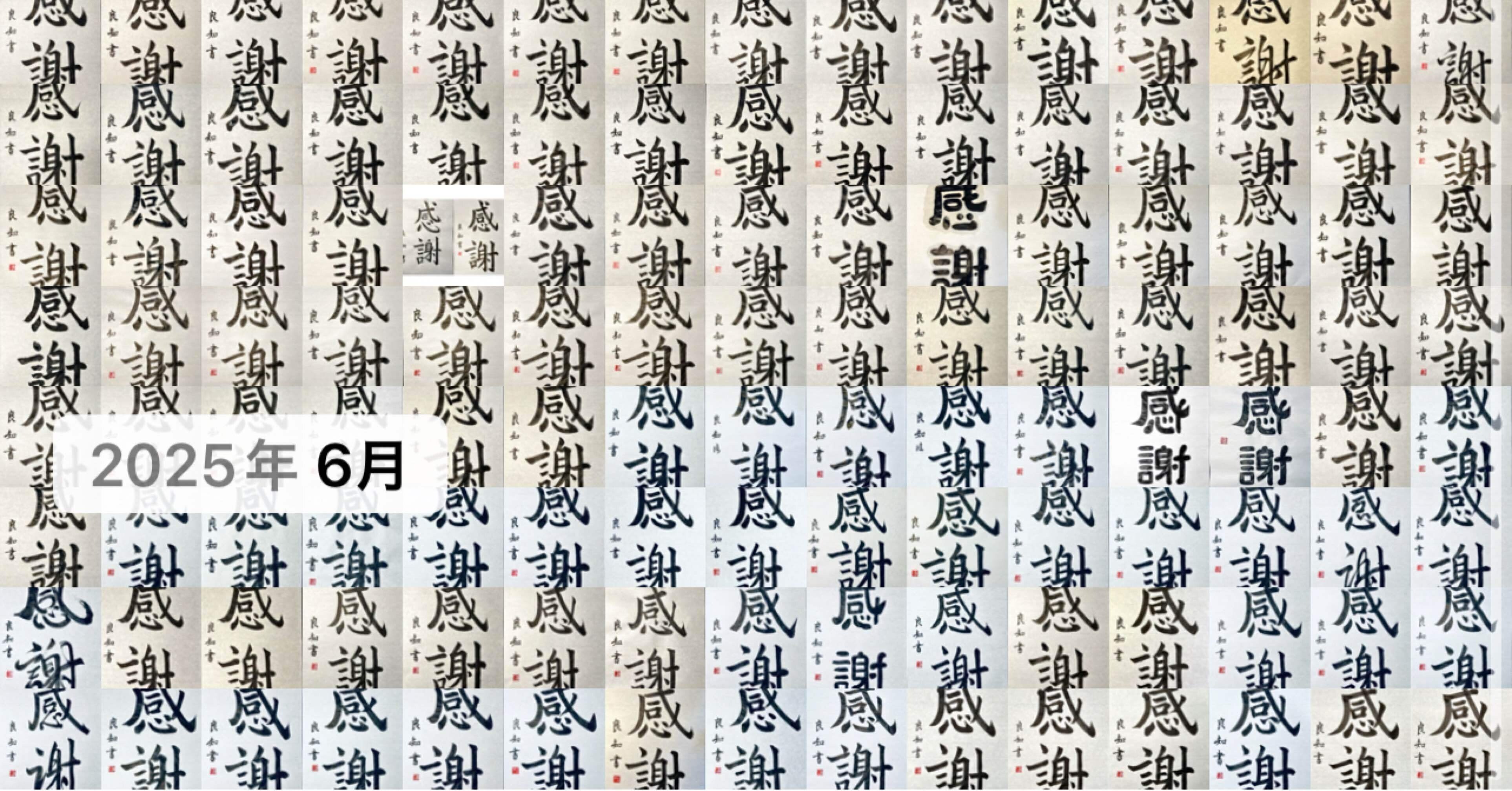 【コメント求む】著名な書道家様の書　※有識者様向け 🖌️書道特訓！感謝8.27٩(๑❛ᴗ❛๑)۶｜良知(Ryouchi)
