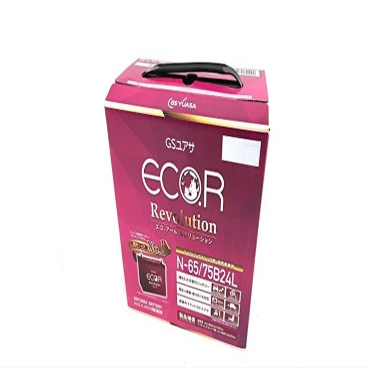 GSユアサ ECOR Revolution N-65/75B24L ユアサプライムス.com｜GSユアサ 自動車用 バッテリー ECO.R