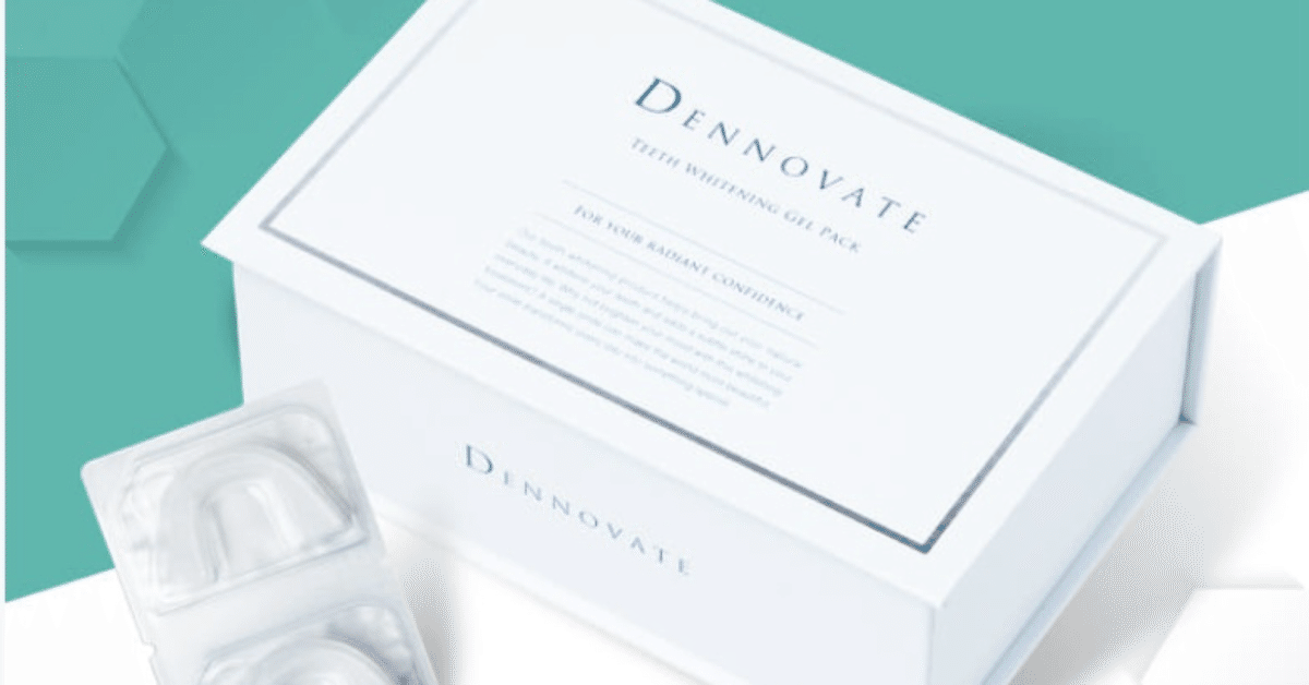DENNOVATE ディノベートホワイトニングジェルパック4回分 DENNOVATE - ディノベート - TEETH WHITENING GEL PACK