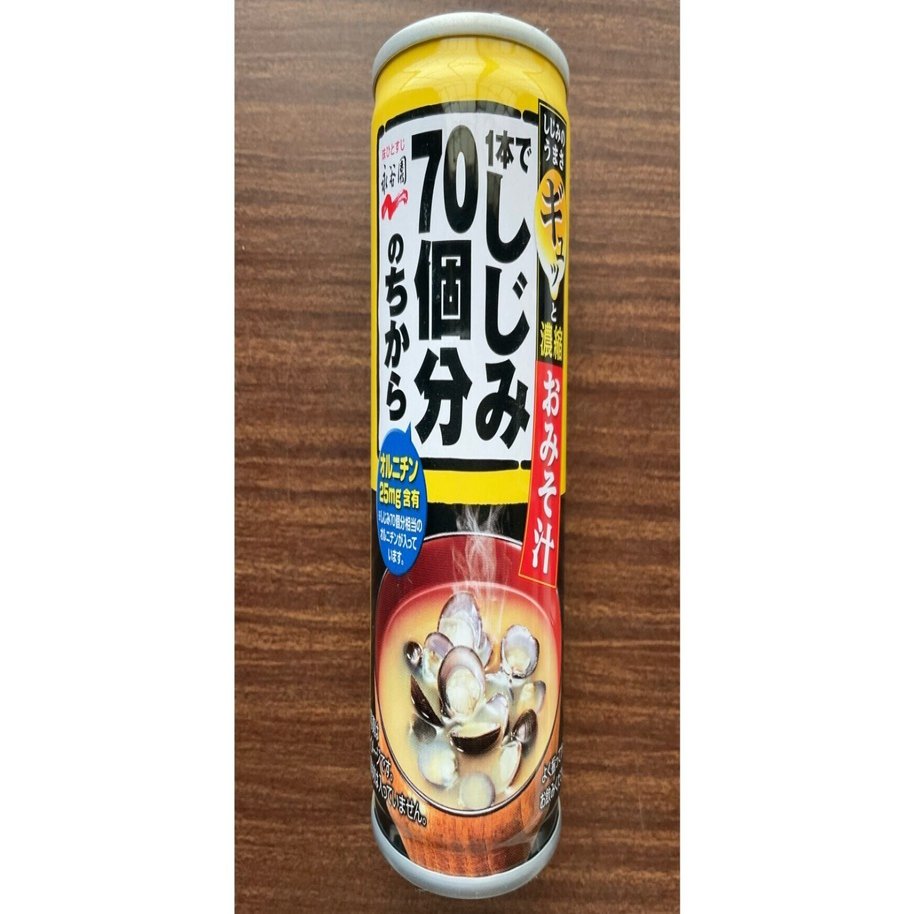 株式会社永谷園 / 1本でしじみ70個分のちから 缶みそ汁190g｜yabuka