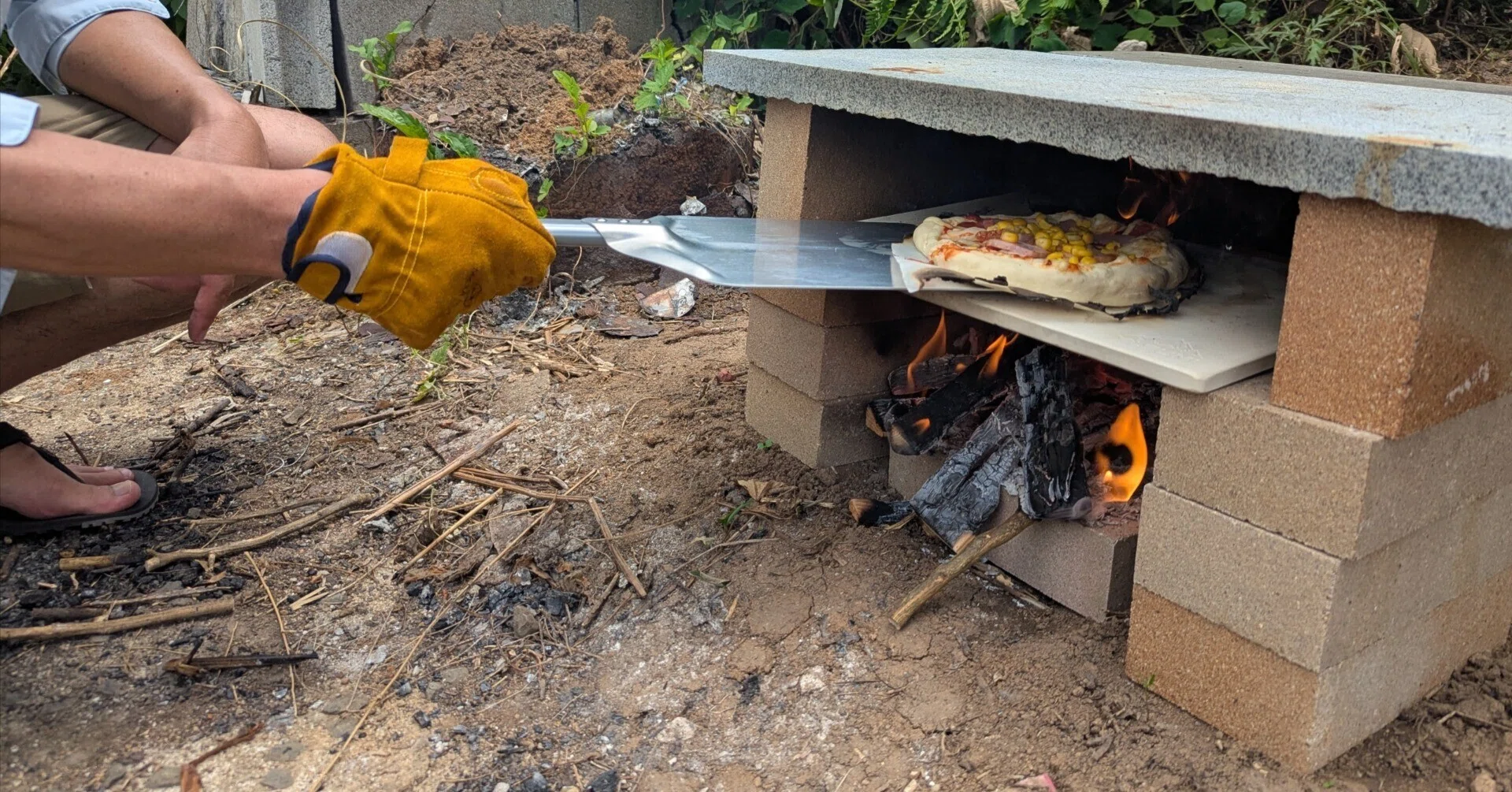 ピザ窯を1万円で自作せよ｜週末開拓部