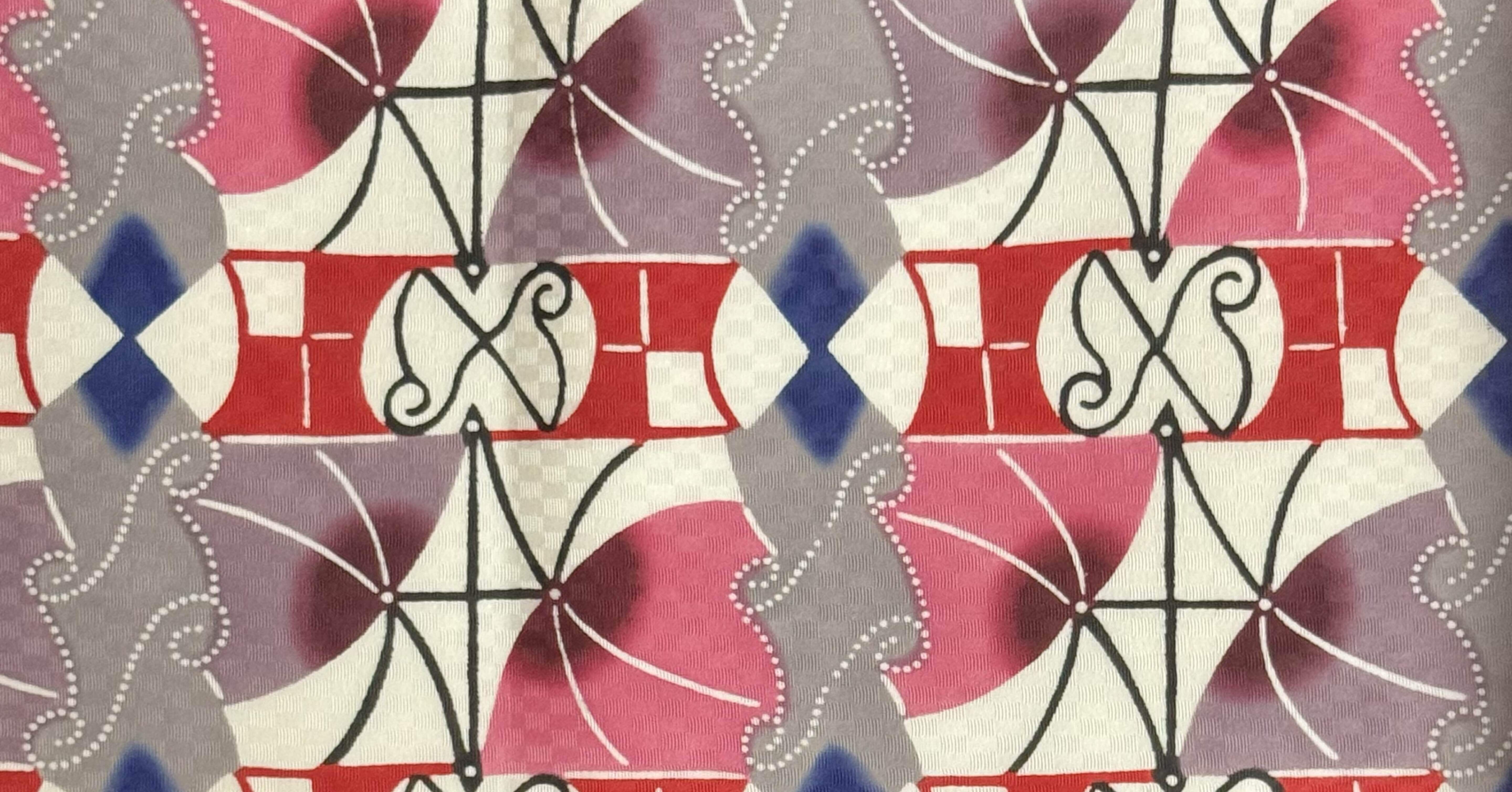 宜保聡作琉球紅型名古屋帯｜夢吉きもの