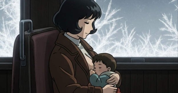 子どもに食べさせる母（ ついばみ）｜東京備忘録