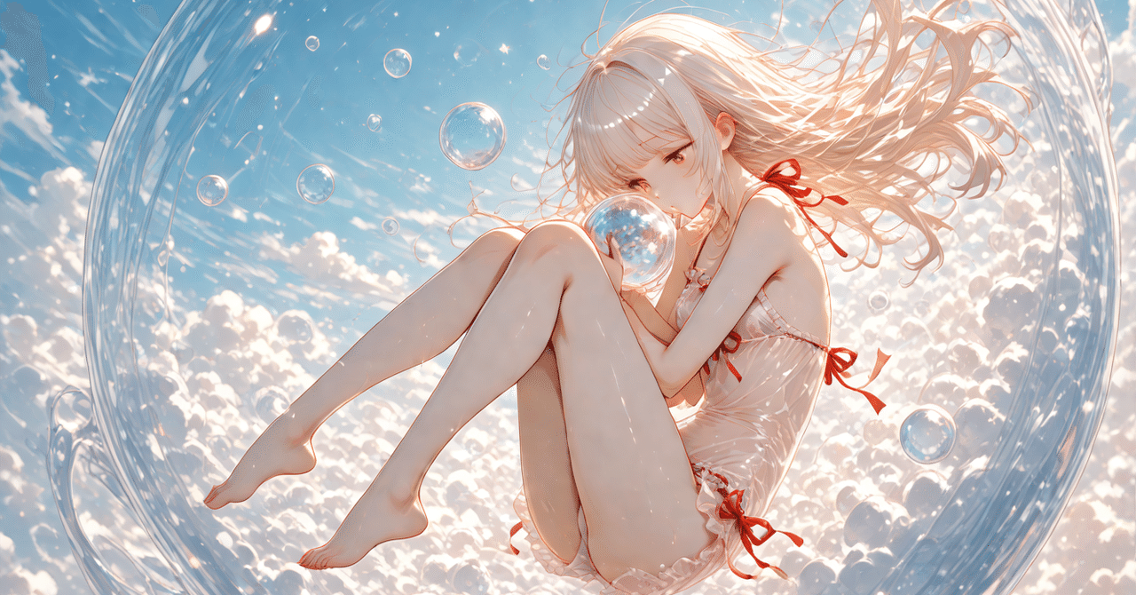 可愛いのが好き🫧シャボン玉に入りたい。StableDiffusion｜SDXL
