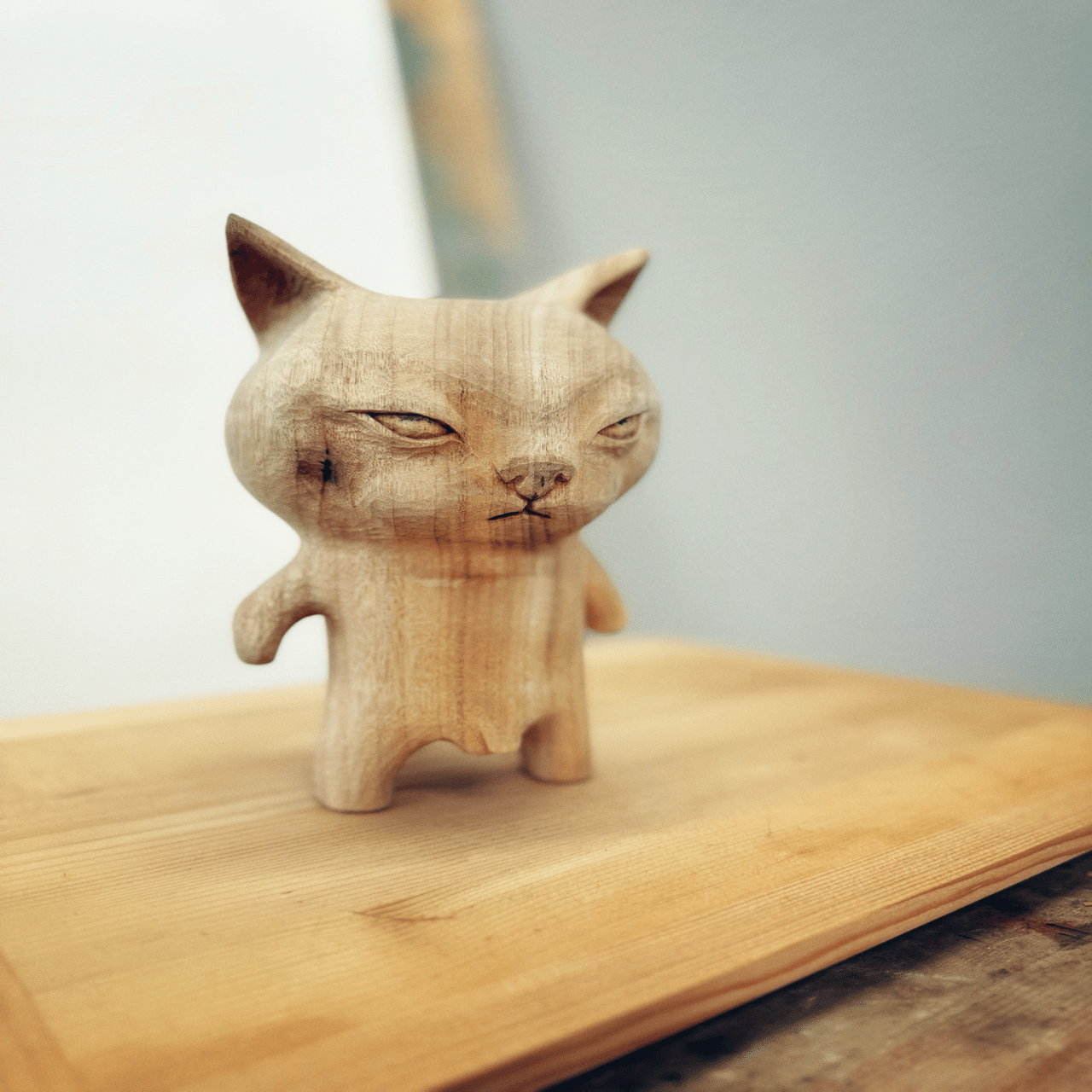 田島享央己　彫刻作品　檜　うさぎ　ユニーク作品 田島享央己 彫刻作品 檜 うさぎ ユニーク作品 田島享央己 彫刻作品 檜