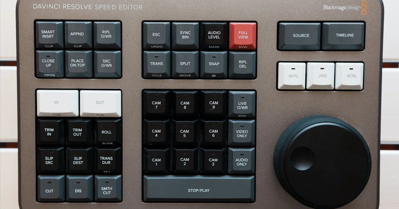 新品未開封】DaVinci Resolve Speed Editor 新品未開封〕DaVinci 新品未開封】DaVinci Resolve Speed Editor 新品未開封〕DaVinci