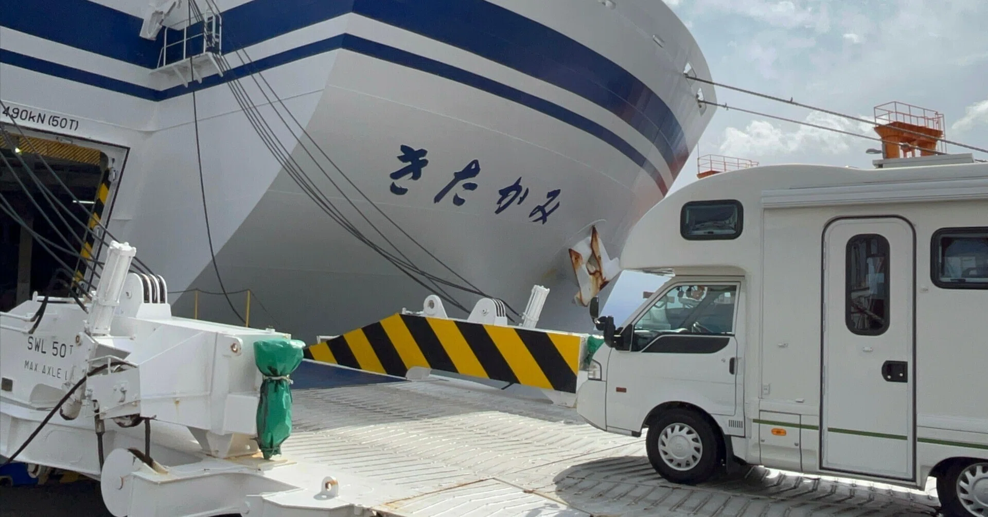 Campervan Trip from Tokyo to Hokkaido Part 1: Tokyo to Sendai Port