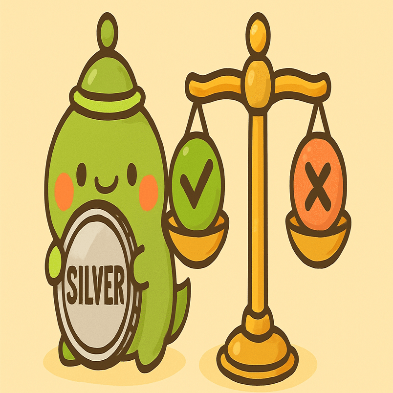 投資初心者が考える”純銀投資”のデメリット｜UMA_Money