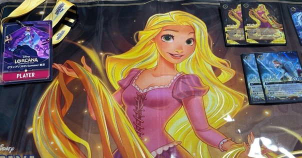 ロルカナ赤紫デッキパーツ ディズニーロルカナ】赤紫使いのロルカナ グランプリ2025 Spring
