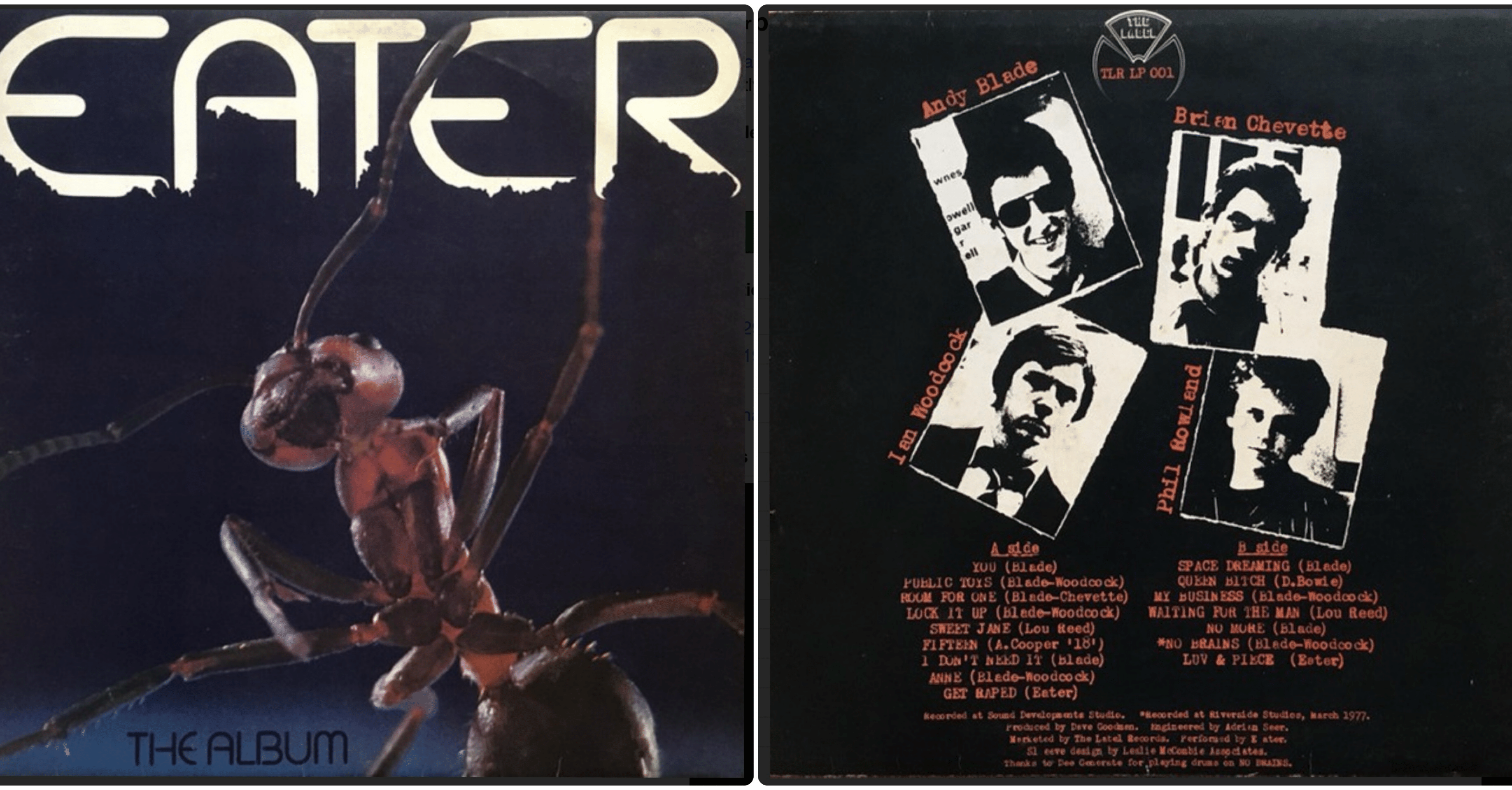 パンクでぶっ飛ばせ／イーター ('77)｜Takeshi Tada