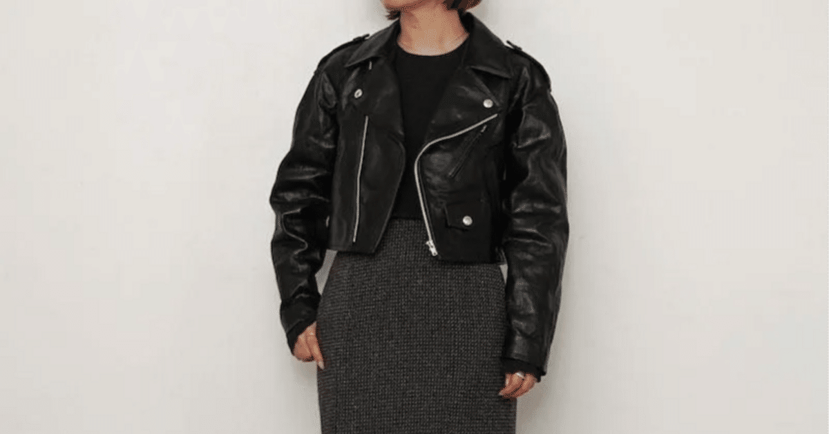 AURALEE】25AWスタートLAMB LEATHER CROPPED RIDERS JACKET