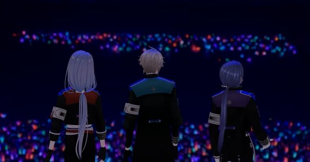 三華の楽 甲斐田晴 長尾景 弦月藤士郎 横浜公演 銀テープ オリジナル楽曲】 #VΔLZ - ムーンウォーカーズ（VΔLZ LIVE TOUR