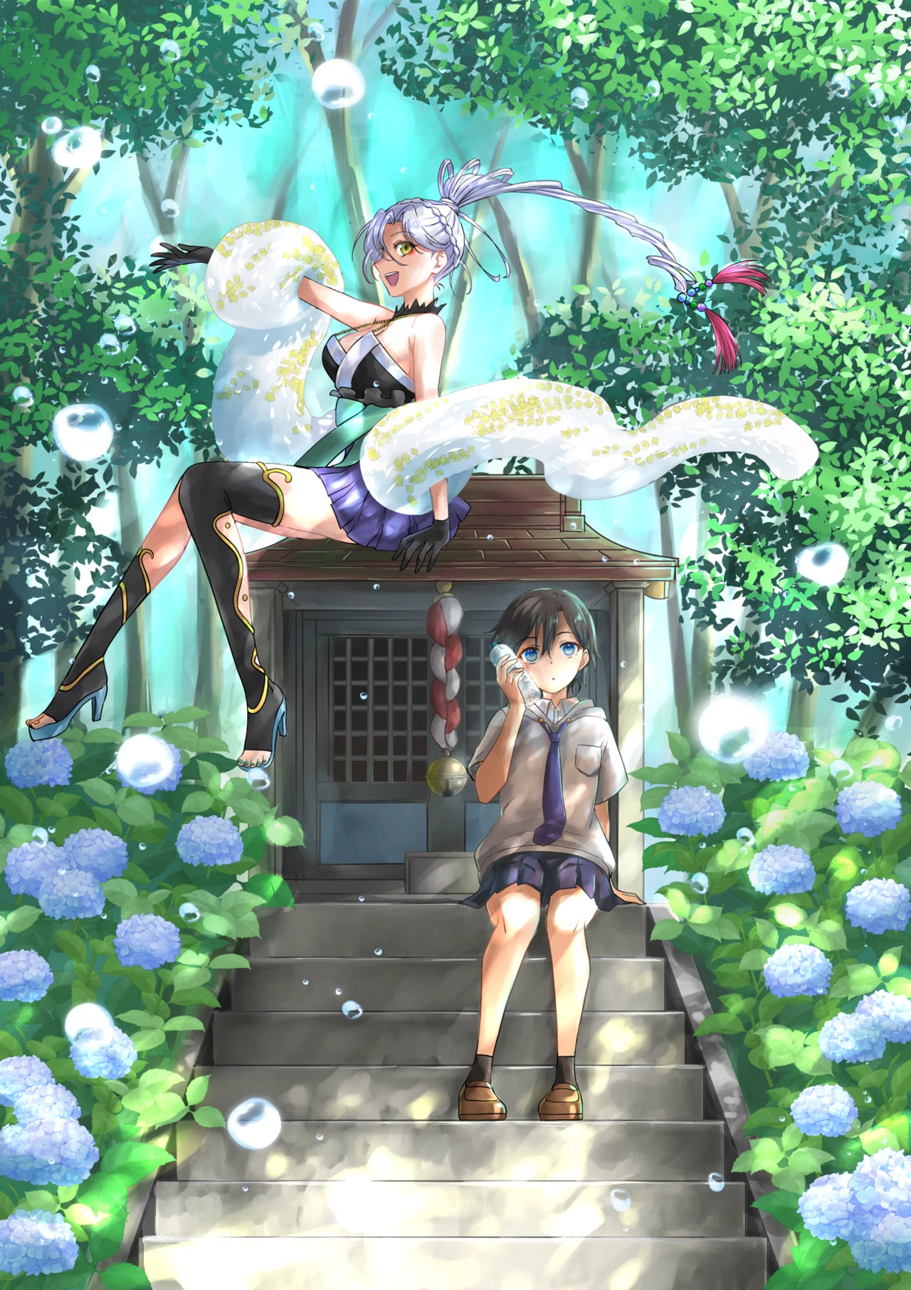 雨が降りますように…！（手書きイラスト）｜アオト@楽しく生きるアラフォー