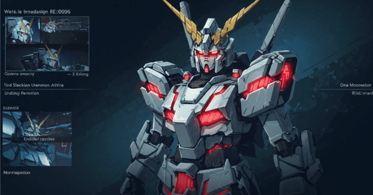 ユニコーンガンダムRE0096 違いを徹底解説!OVA版との変更点まとめ