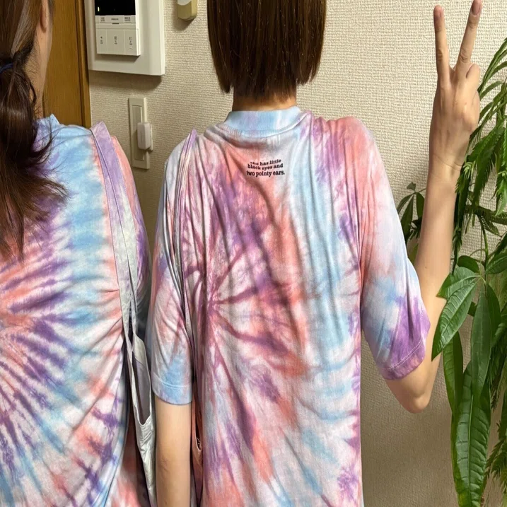 人生初のタイダイ染めで大満足！指まで染まった話｜あーる先生｜自分 