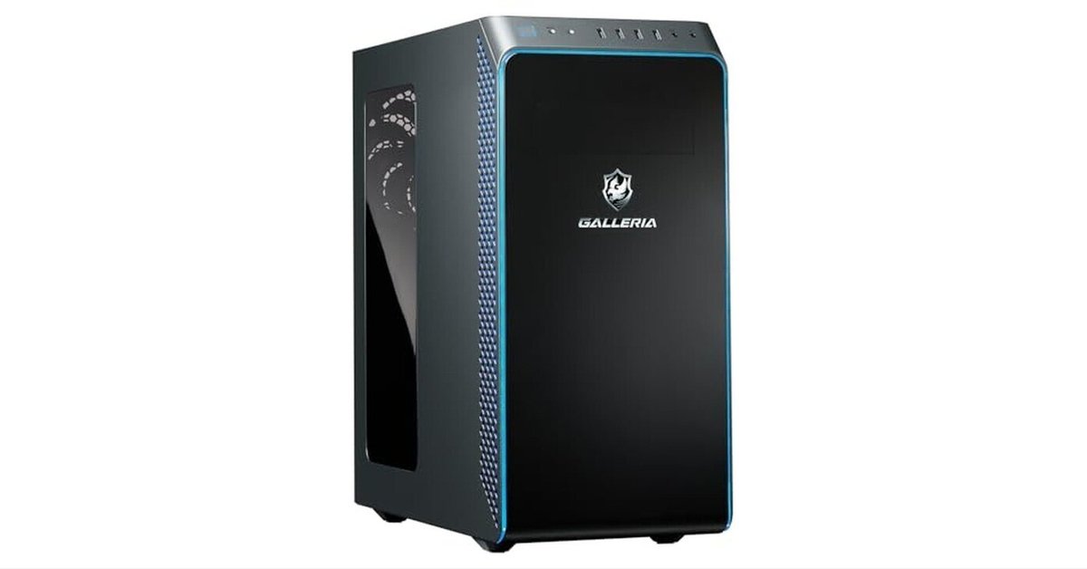ガレリア ゲーミングPC GALLERIA XA7C-R46T RTX4060Ti Core i7