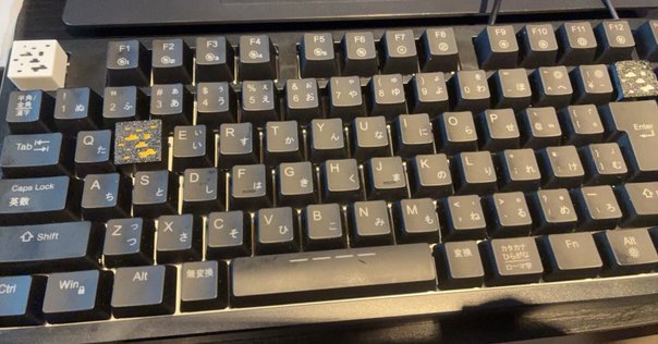 keyball61にLEDを追加しました｜twoboy