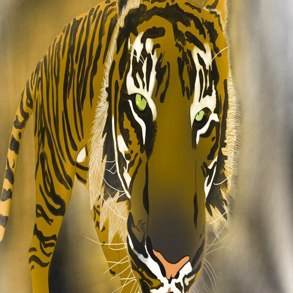 パースペクティブな虎 #2｜YUTA録