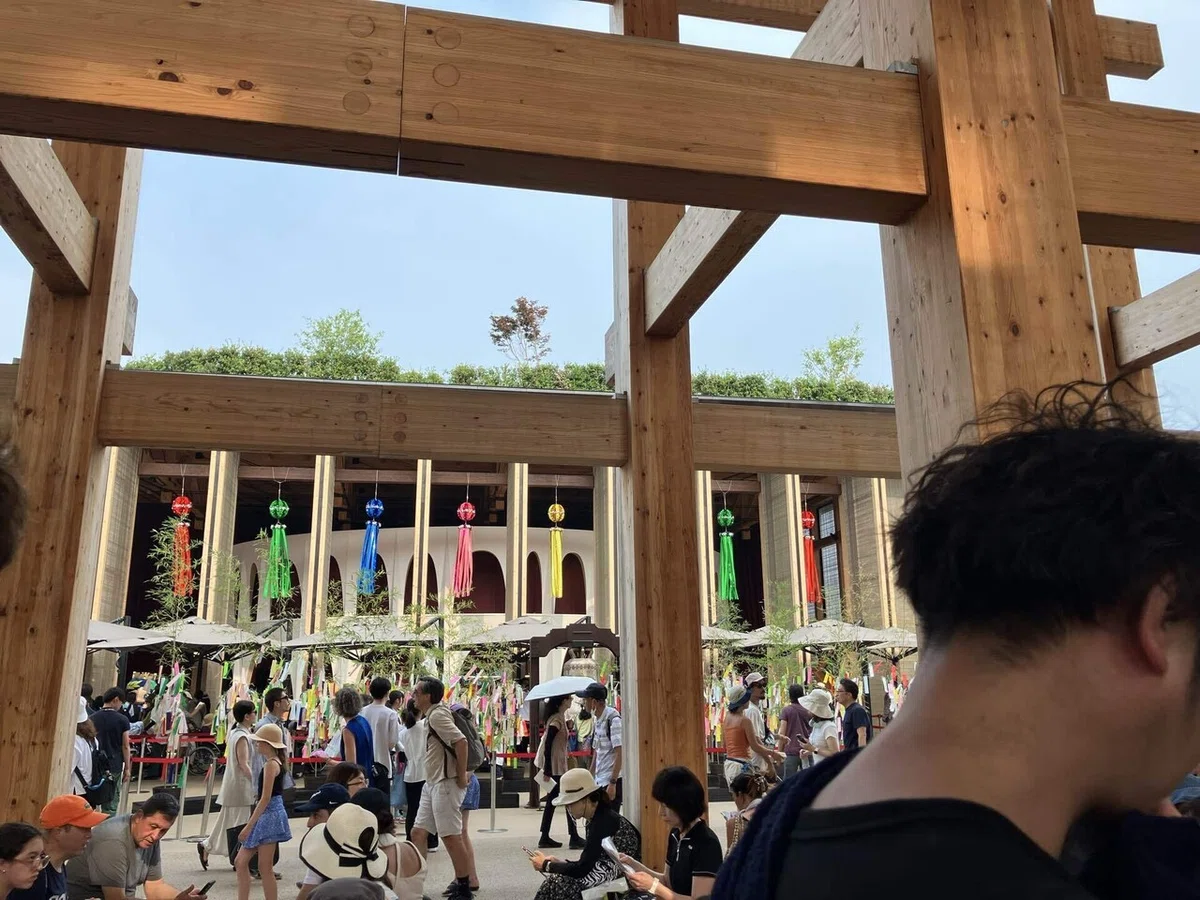 2025/07 盛夏の大阪：3重森三玲庭園とアートの旅：ビールランチと万博 