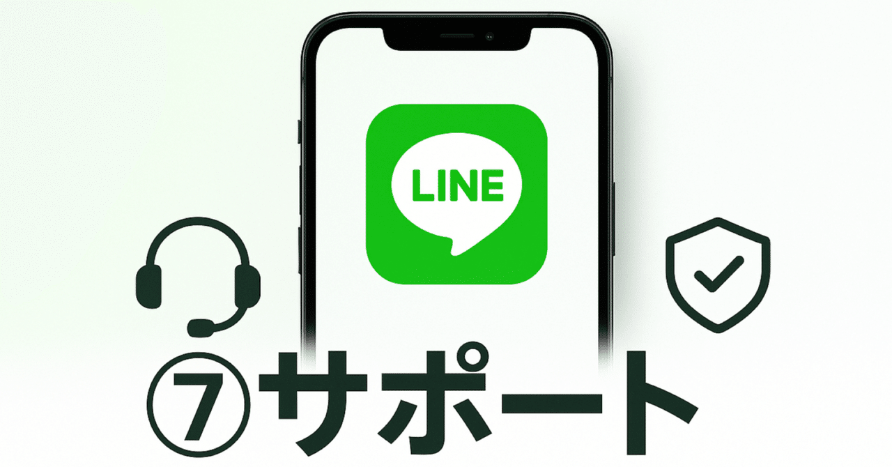 お気軽にコメントください ページ LINE通知メッセージの利用用途を詳しく解説！～⑦ サポート