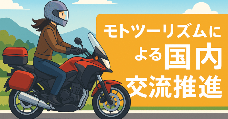 モトツーリズムによる国内交流の推進―人と地域を結ぶ「走る出会い」の価値 eyecatch
