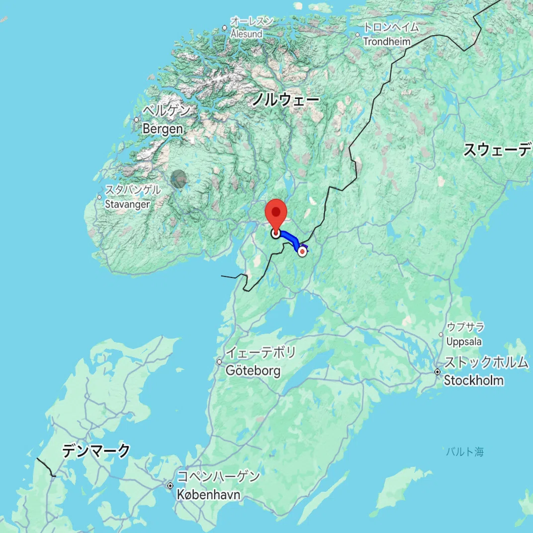 20歳 欧州自転車旅】7/23｜🇳🇴ノルウェーへ国境越え、豪雨を避けて
