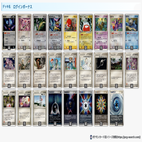 【構築済み60枚デッキ】マルレアコロロ　ADV-PCG　ポケカ　ポケモンカード ADV-PCG】ログインボーナス デッキ紹介【友達を失くすデッキ