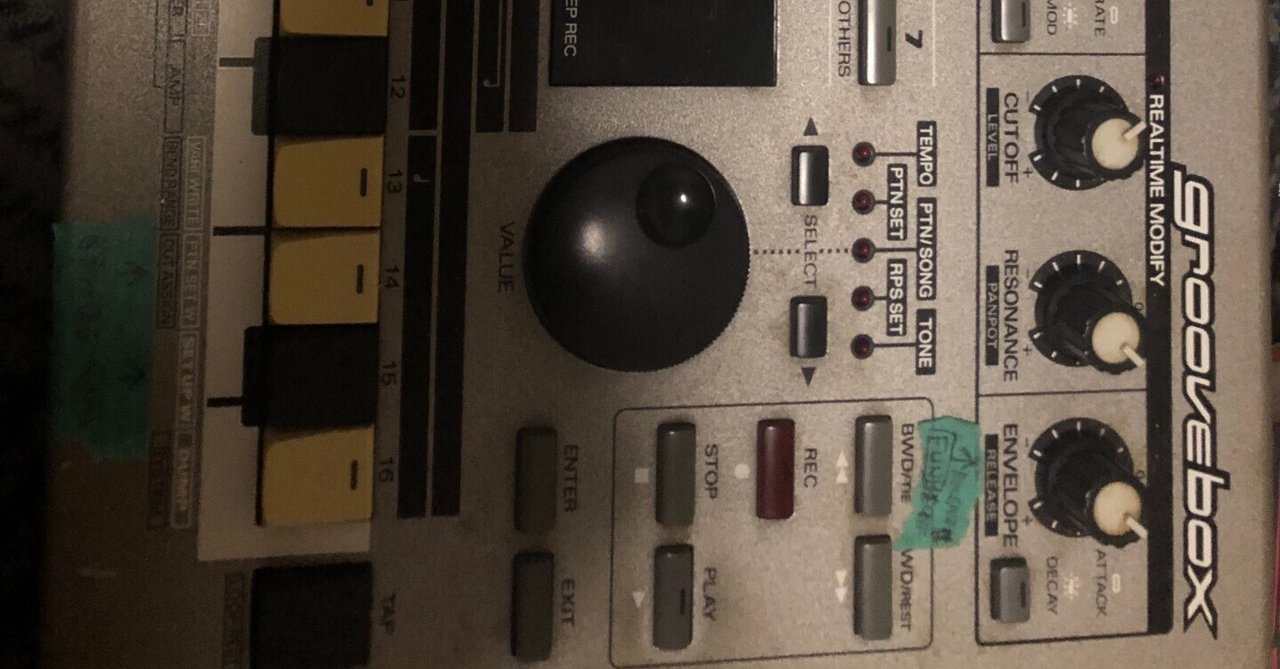 mc303でライブパフォーマンス、とグルーヴボックスの話｜/ jamw