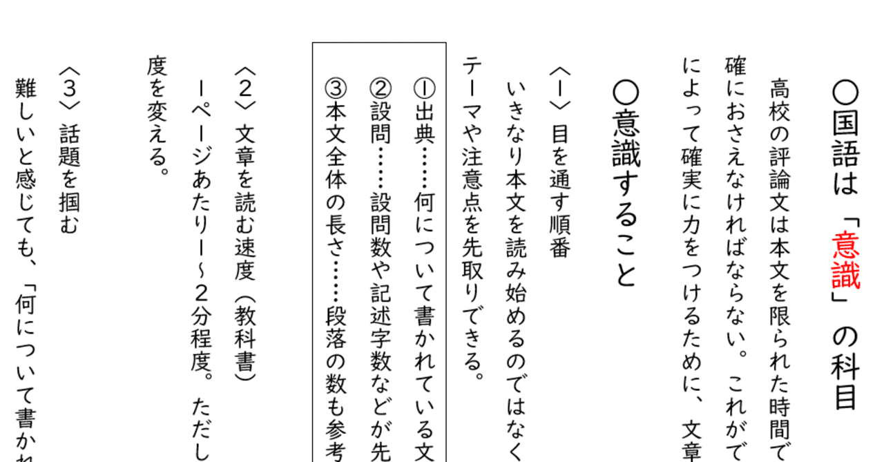 現代文bの授業ではじめのうちに話すこと 評論文ができるようになる10のコツ えにぐま Note