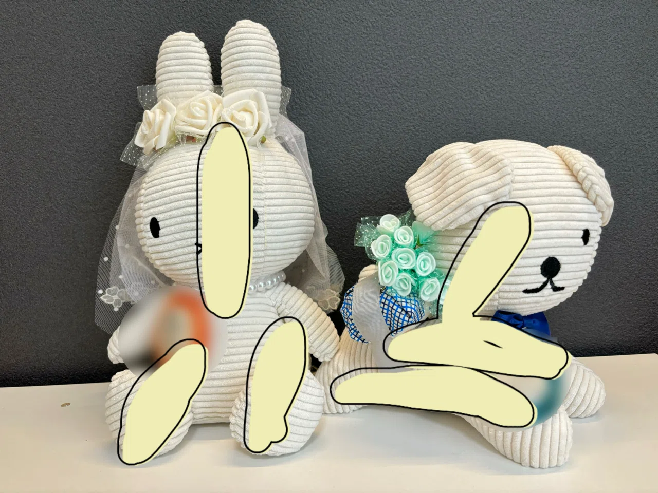 子連れジャニオタ結婚式をしたよ💐【 DIY：ウェイトドール 】｜ひな