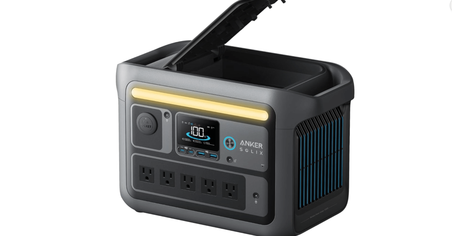 リン酸鉄バッテリー採用】768Wh&1200W出力！Anker Solix C800が証明