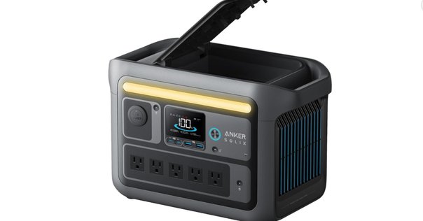 新品未使用　SolarOak ポータブル電源 42000mAh Amazon.co.jp: ポータブル電源 家庭用蓄電池 家庭アウトドア両用