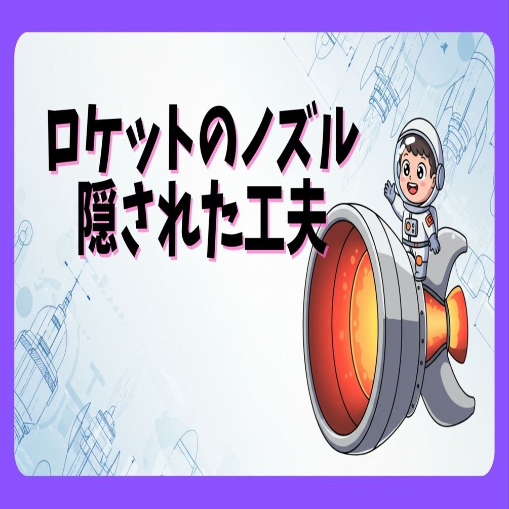 なぜロケットのノズルはラッパ型なのか？｜推進力を最大化する
