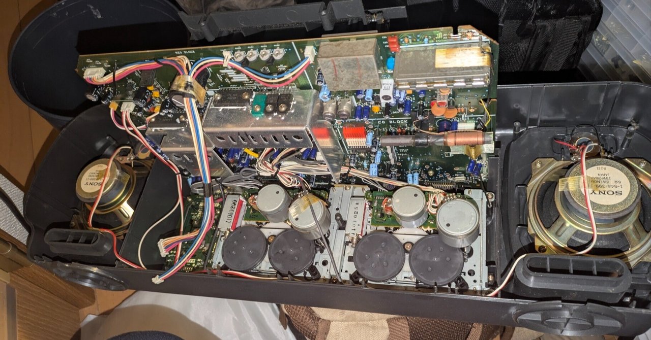 修理 SONY CFD-500 ｜mashiroa 真城亜