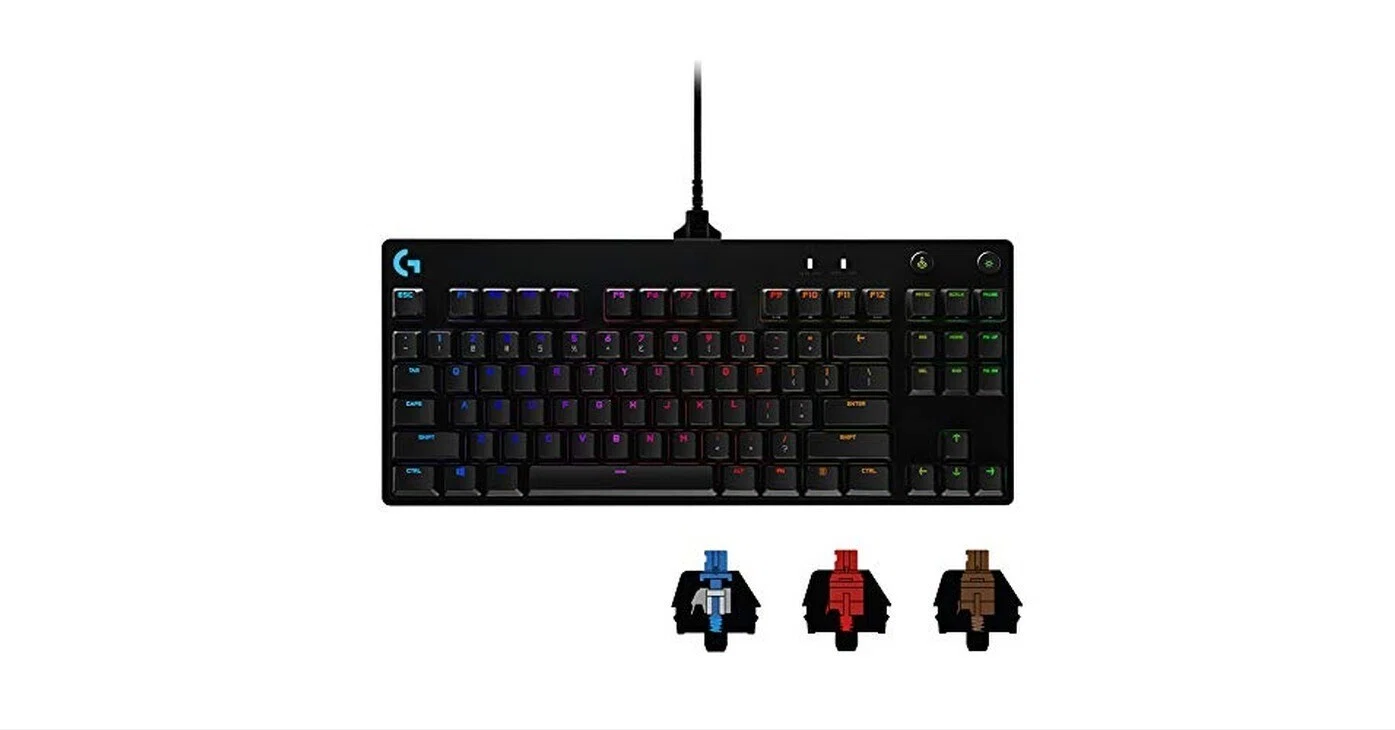 Logicool G Pro X ゲーミングキーボード 赤軸 美品