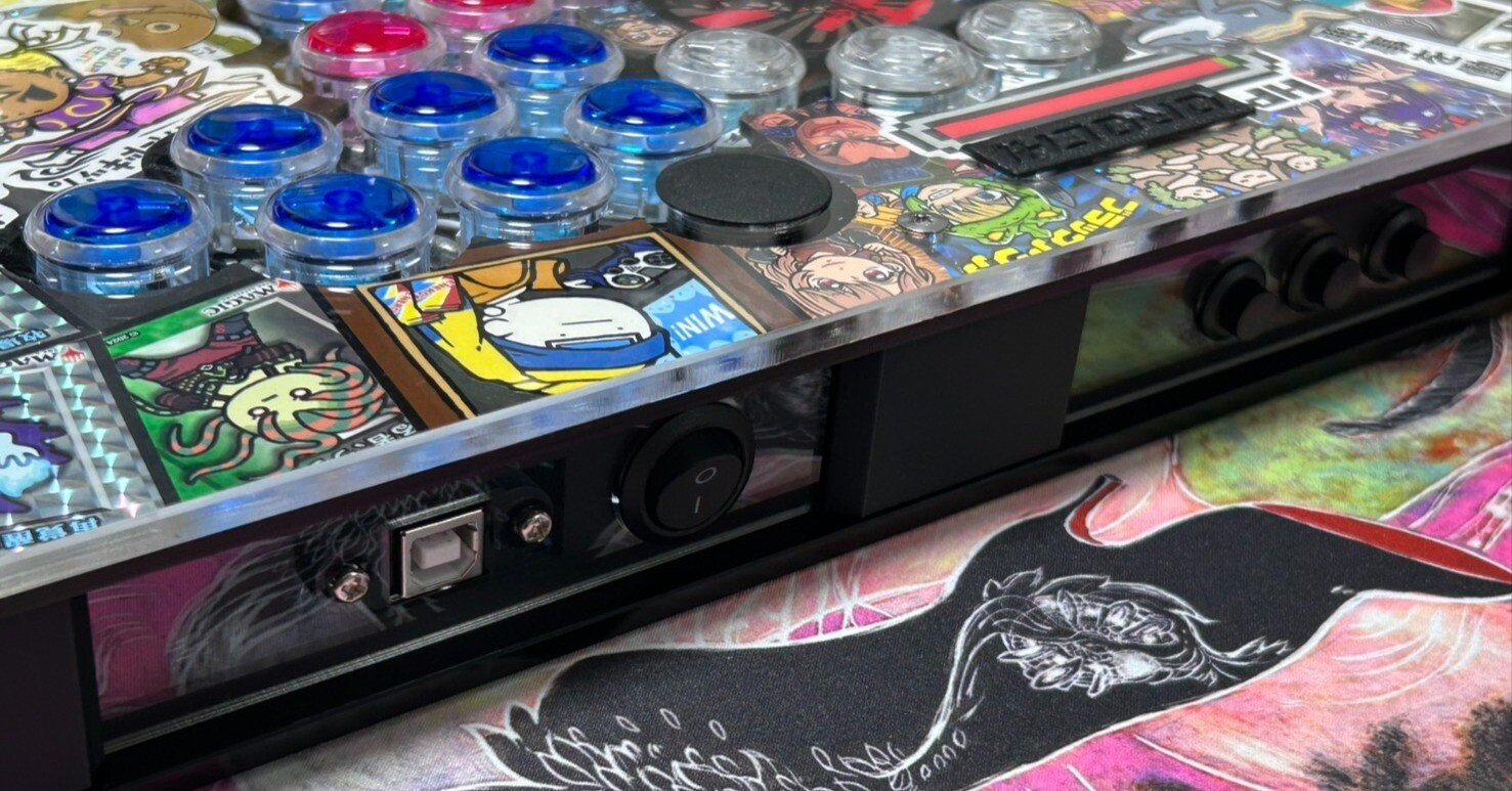 レバーレス薄型傾斜化キット組立解説｜ぴくるす@アケコン工房