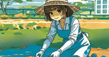 隣の芝生はやっぱり青い。でも隣から見たうちの芝生も青いのかも