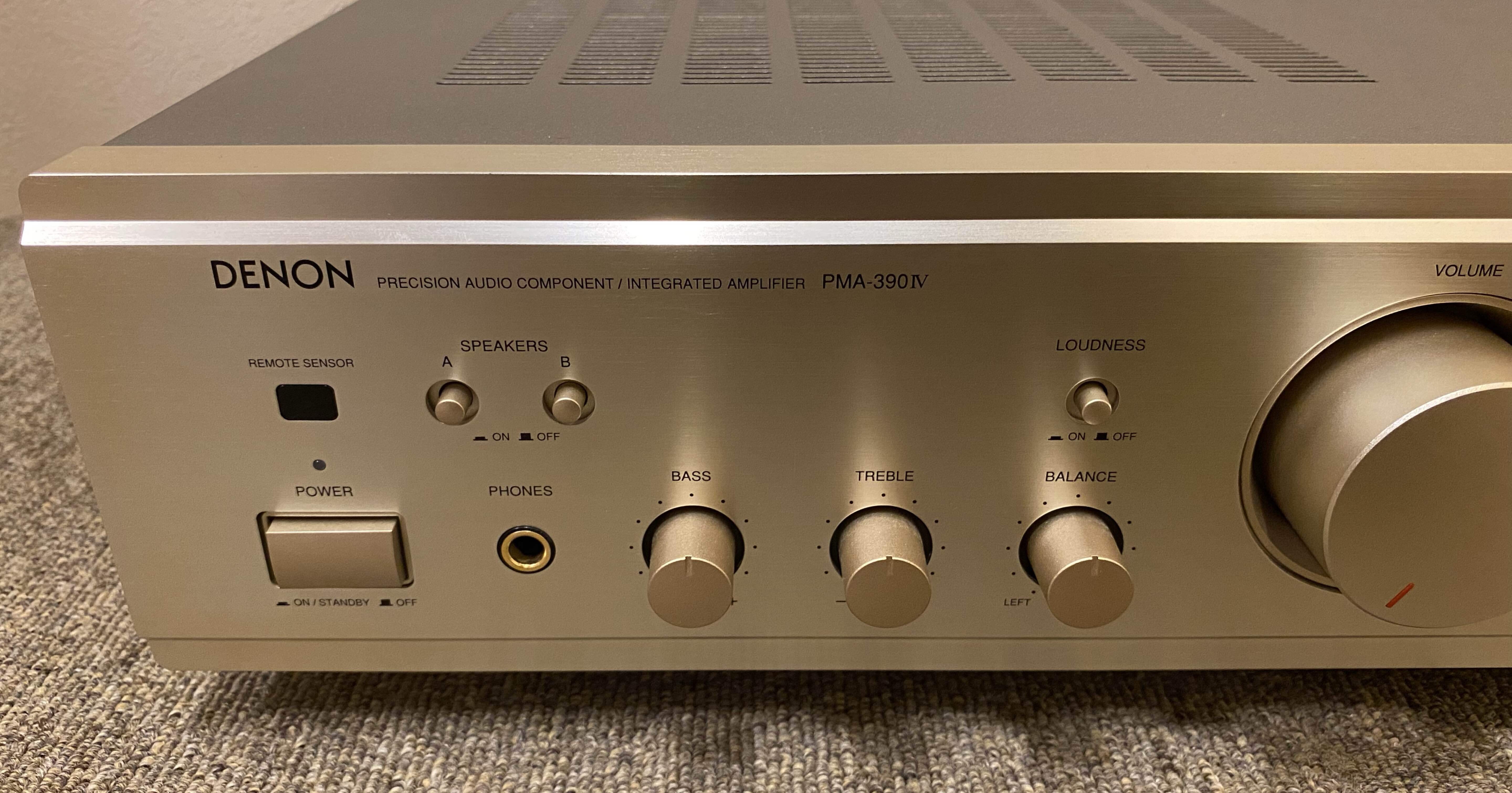デノンの定番PMA-390シリーズの一台！ 2000年発売のDENONの