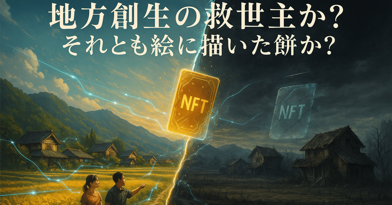 quot 高付加価値NFT quot の販売プラットフォームは地方創生の救世主か、それとも絵に描いた餅か？｜農情人