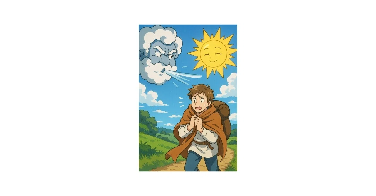 「北風と太陽」再考｜ルビー・ミッドナイト
