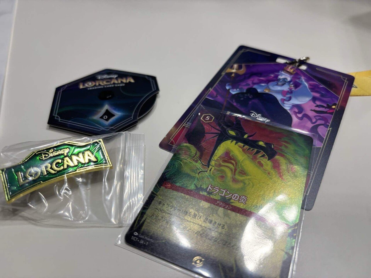 ロルカナ　ドラゴンの炎 プロモカード　グランプリ東京 ロルカナ ドラゴンの炎 let it go グランプリ東京 プロモ